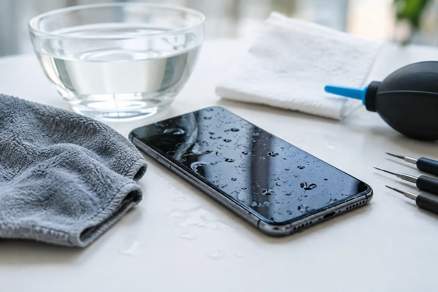 How to Save Water Damaged Phones Before Repair